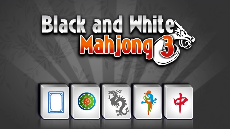 Μαύρο και (*3*) Mahjong 3
